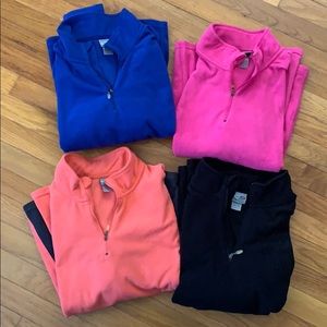 4 Champion (Target) Fleece Quarter Zip Tops